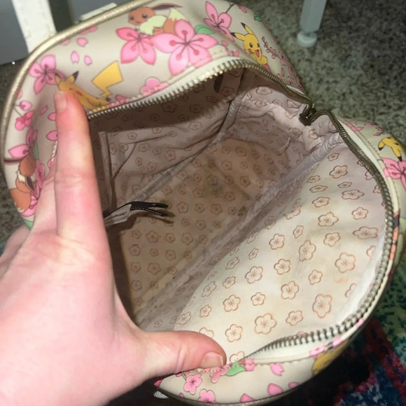 Loungefly Pokemon Pikachu & Eevee Backpack - Picture 8 of 12